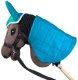 Zestaw Skippi - Hobby Horse Gniady - Derka i nauszniki - mięta i niebieski 8