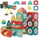KLOCKI KONSTRUKCYJNE 3D ZESTAW EDUKACYJNY TOR KULKOWY KULODROM WAFLE 68EL 1