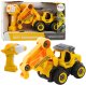 LeanToys Koparka Do Skręcania Zdalnie Sterowana RC Wkrętarka Żółta 2w1 1