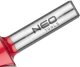 Neo Frez do rowków typu V, TCT, 25.4 x 25.4 mm, trzpień 8 mm 2
