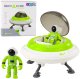 LeanToys Statek Kosmiczny Ufo Figurka Astronauty Światła Dźwięki Zielony 1