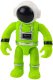 LeanToys Statek Kosmiczny Ufo Figurka Astronauty Światła Dźwięki Zielony 4