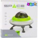 LeanToys Statek Kosmiczny Ufo Figurka Astronauty Światła Dźwięki Zielony 5