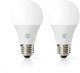 Nedis WIFILRC20E27 Smartlife RGB E27 9W LED Bulb 2-pack 1