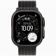 Smartwatch Apple Watch Ultra 3 GPS + Cellular 49mm Black Titanium / Titanium Milanese Loop L Czarny  (MF1T4ET/A) 2