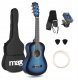 Max Gitara klasyczna 1/4 dla dziecka niebieska SoloArt Max+ akcesoria one size 1