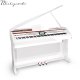 Pianino cyfrowe ważone mechanizm młoteczkowy SONATA białe połysk Mielczewski one size 3