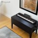Pianino cyfrowe dynamiczne TIENTO czarne Mielczewski one size 8