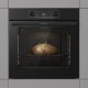 Piekarnik Gorenje 77 L czarny piec samoczyszczący - wbudowany elektryczny piekarnik 4