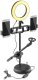 Lampa pierścieniowa Vonyx Lampa pierścieniowa LED RL20 USB+ stojak one size 2