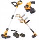 Riwall Podkaszarka akumulatorowa Riwall RALT 2320 Set 20V bateria 2Ah ladowarka 1