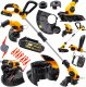 Riwall Podkaszarka akumulatorowa Riwall RALT 2320 Set 20V bateria 2Ah ladowarka 9