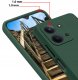 krainaGSM Etui Zielony Matowy Silikon Slim do Xiaomi Redmi 15C 5G + SZKŁO 9H 3