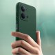 krainaGSM Etui Zielony Matowy Silikon Slim do Xiaomi Redmi 15C 5G + SZKŁO 9H 7