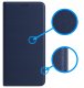 krainaGSM Etui Skórzane Zamykane Granat MAGNETYCZNE CASE do Xiaomi Redmi 15C 5G SZKŁO 4