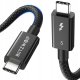 Kabel USB-C / USB-C BlitzWolf BW-HDC8 240W 0.5m (czarny) 1