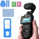 SZKŁO HARTOWANE 9H FOLIA DO DJI OSMO POCKET 3 - OCHRONA OSŁONA EKRANU I OBIEKTYWU + RAMKA MONTAŻOWA APLIKATOR 1