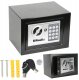 PANCERNY DOMOWY SEJF PIN SZYFR + NA KLUCZ PIENIĄDZE DOKUMENTY RIWALL RSE-01 9
