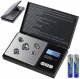 DOKŁADNA WAGA JUBILERSKA 500g 0,01g PRECYZYJNA KUCHENNA DOMOWA PODŚWIETLANA 1