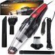 Mocny Odkurzacz Samochodowy Ręczny Z Latarką Filtr Hepa 12V 100W Końcówki 1