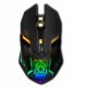 Myszka Gamingowa Mysz Dla Graczy Bezprzewodowa LED 6 Przycisków 3200dpi BM-150 7
