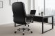 Krzesło biurowe Fotel biurowy czarny regulowane krzesło gabinetowy 9