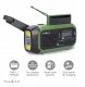 Radio Nedis Radio odbiornik Emergency radio DAB+ FM Solar Battery 5412810444175 RDDBCR2000GN (5412810444175) 7