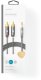 Kabel Nedis Kabel AUX 3.5mm - 2x RCA 2m 5412810318650 CATB22200GY20 (5412810318650) 6
