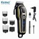 MASZYNKA DO GOLENIA STRZYŻENIA TRYMER DO WŁOSÓW BRODY BARBER KEMEI USB 10w1 7