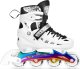 Łyżworolki, wrotki, łyżwy hokejowe, wrotko-rolki świecące LED z wymienną płozą 4w1 Nils Extreme NH10905 rozmiar S 31-34 3