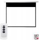 EKRAN PROJEKCYJNY ŚCIENNY ELEKTRYCZNY DUŻY 265X179 CM 125" FULL HD + PILOT 11