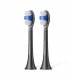 Końcówki do szczoteczki SOOCAS X3 X3U X5 V1 2szt CZARNE ORYGINAŁ 1