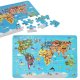 CLASSIC WORLD Puzzle Drewniane Mapa Świata 2