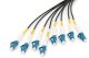 Digitus Zakończony fabrycznie uniwersalny kabel światłowodowy typu breakout, wielomodowy OS2, 8 włókien, LC/UPC LC/UPC 4