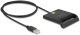 DELOCK USB 2.0 Smartcard Kartenleser f�r Smartcards mit Kontaktchip 1