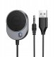 Odbiornik AUX Hoco Bluetooth z kablem Jack 3,5 mm E150 szary 1