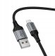 Kabel USB A do Micro USB Hoco 2,4A 1,5 m X121 czarny 3