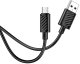 Kabel USB A do Micro USB Hoco 2,4A 2 m X88 czarny 1