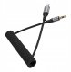 Kabel AUX Jack 3,5 mm do Lightning Hoco 1,5 m UPA33A czarny 2
