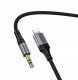 Kabel AUX Jack 3,5 mm do Lightning Hoco 1,5 m UPA33A czarny 4