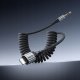 Kabel AUX Jack 3,5 mm do Lightning Hoco 1,5 m UPA33A czarny 6