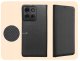 Hello Case ETUI Z KLAPKĄ DO MOTOROLA MOTO G75 CZARNE ZAMYKANE MAGNETYCZNE KABURA CASE 4
