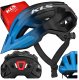 Kask MTB Kellys DAZE LUMIO 022 LED Rozmiar kasku: M/L(55-58cm), Wybierz kolor: Blue 6