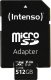 Intenso microSDXC 512GB C10 UHS-I Professional + Adapter 1