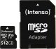 Intenso microSDXC 512GB C10 UHS-I Professional + Adapter 2