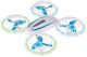 Quadcopter Led Dron efektowne Oświetlenie Super Akrobacje + pilot RC0737 EDUKAMP 3