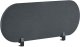 Beliani Przegroda na biurko 120 x 40 cm ciemnoszara SPARKY 1