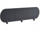 Beliani Przegroda na biurko 180 x 40 cm ciemnoszara SPARKY 1
