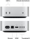 Komputer Apple Mac mini M4 Apple M4 24 GB 512 GB SSD macOS Sequoia 2