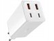 Wall charger Baseus GaN6 Pro 2xUSB-C + 2xUSB, 100W (white) 1